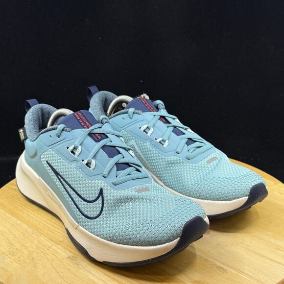 Mens Size 10 Nike Juniper Trail Gore 2 Denim Turquoise Rail Shoes HM9734 402 main image 8